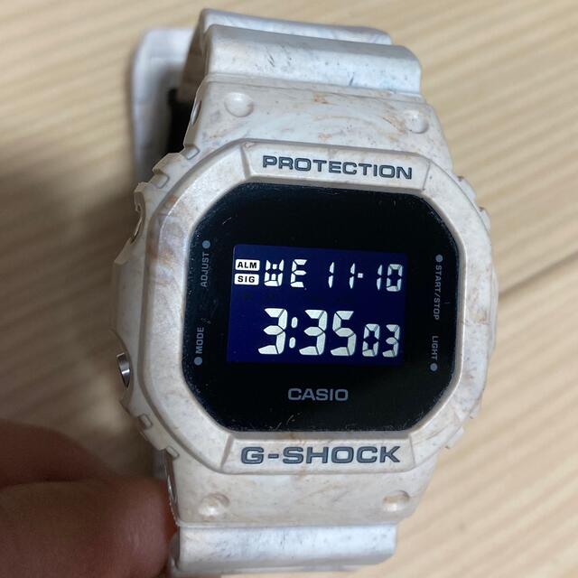 値下げG-SHOCKアース柄美品