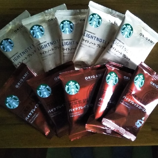 Starbucks Coffee(スターバックスコーヒー)のスターバックスORIGAMI　10袋 食品/飲料/酒の飲料(コーヒー)の商品写真