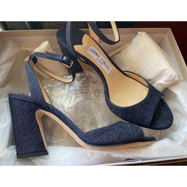 っかりスタ】 JIMMY CHOO - JIMMY CHOO デニム Miranda サンダル 新品 ...