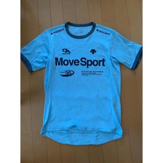 デサント(DESCENTE)のmove sport シャツ　ブルー　L(ウェア)