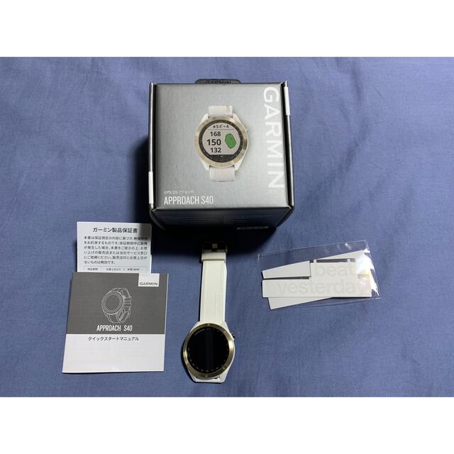 ガーミン S40 白 - www.glycoala.com