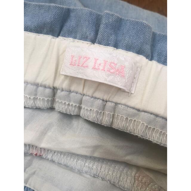 LIZ LISA(リズリサ)のリズリサ　🍒デニムスカート レディースのスカート(ひざ丈スカート)の商品写真