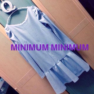 ミニマム(MINIMUM)の188☆MINIMUM MINIMUM(ひざ丈ワンピース)