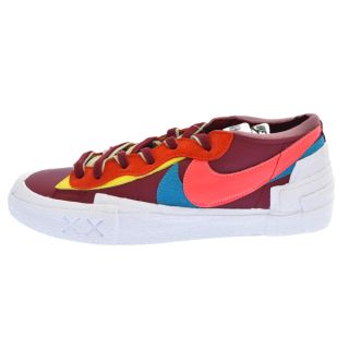 ナイキ(NIKE)のNIKE ナイキ KAWS × sacai BLAZER LOW "Team Red" カウズ×サカイ ブレーザー ロー スニーカー US9/27cm チームレッド DM7901-600(スニーカー)