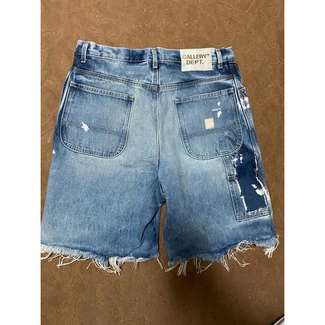 ギャラリーデプト ショートパンツ デニム w31 海外 購入 納品書 有