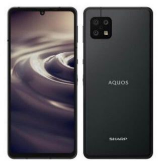 シャープ(SHARP)のSHARP AQUOS sense6 4GB/64GB SH-M19 ブラック(スマートフォン本体)