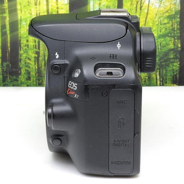 Canon X7☆新型レンズセット♪スマホに転送OK♪2233の通販 by モモ♪came ♪ハウス's shop|キヤノンならラクマ - キヤノン Kiss 正規品通販