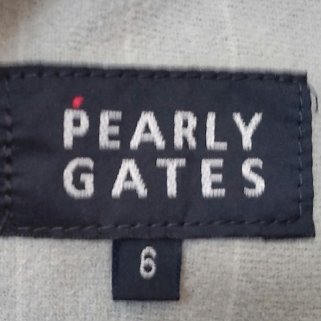 PEARLY GATES メンズ オーバパンツ 黒 サイズ6 2