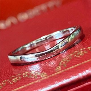 カルティエ(Cartier)のあぷりママ様専用❗️ カルティエ　美品　バレリーナ　ウェディング　リング　55(リング(指輪))