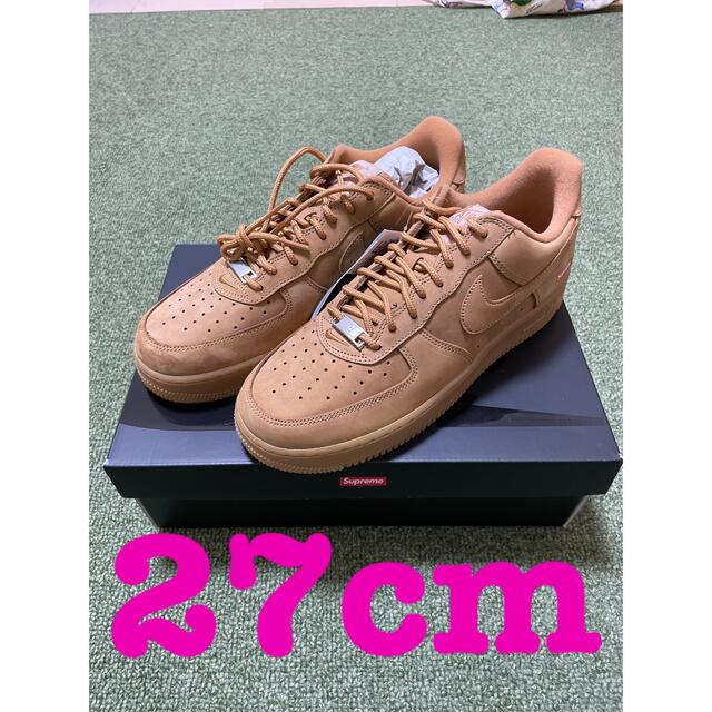 Supreme Nike Air Force 1 Low wheat ウィート27cmUS9購入先