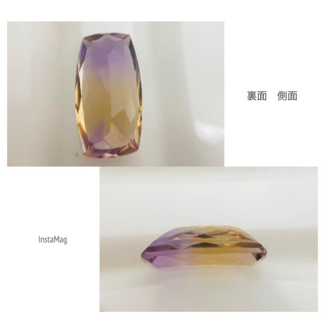 人気新品 (R 1217-3)『カシャライ産』天然アメトリン　5.970ctの通販 by RION's shop｜ラクマ 新品安い