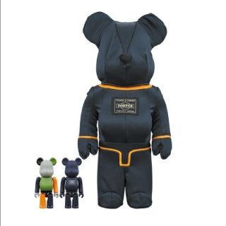 ポーター(PORTER)のBE@RBRICK PORTER TANKER IRON BLUE(フィギュア)