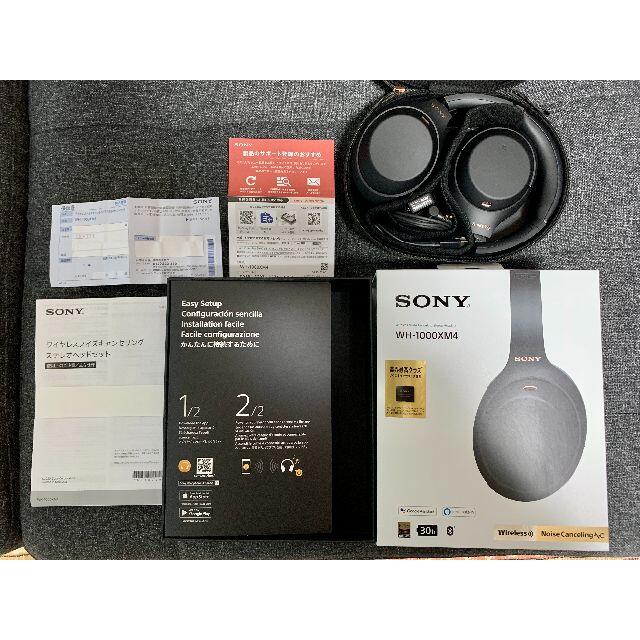 [未使用に近い] SONY WH-1000XM4/B ソニー　ヘッドホン