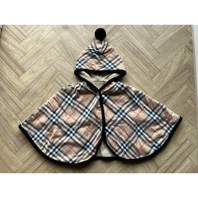 BURBERRY(バーバリー)のBURBERRY ベビー ポンチョ キッズ/ベビー/マタニティのベビー服(~85cm)(その他)の商品写真