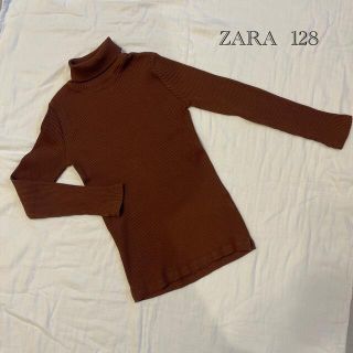 ザラキッズ(ZARA KIDS)のZARA Kids リブトップス128(Tシャツ/カットソー)