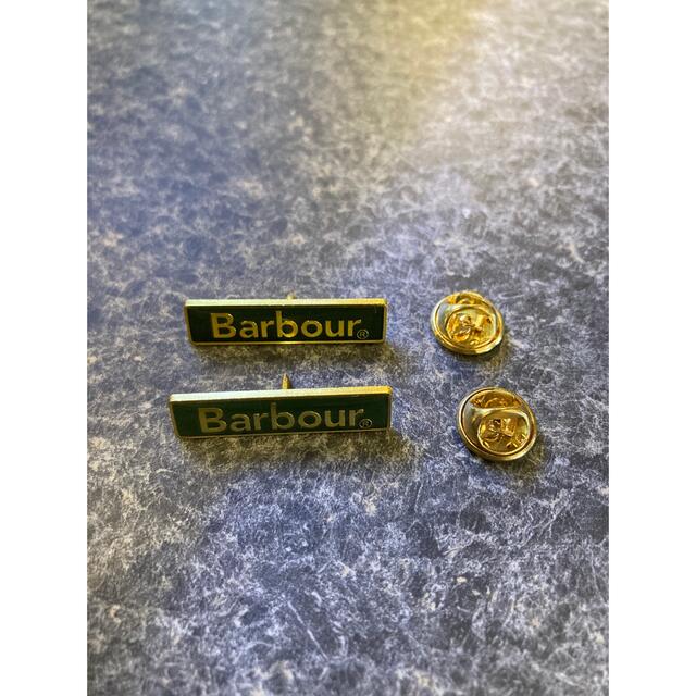 Barbour(バーブァー)のバブアー　ピンバッジ2個セット エンタメ/ホビーのアニメグッズ(バッジ/ピンバッジ)の商品写真