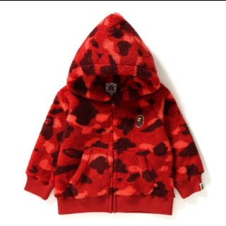 アベイシングエイプ(A BATHING APE)の[１１０ｃｍ]BAPE COLOR CAMO BOA(ジャケット/上着)