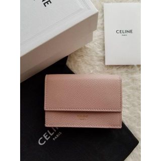 セリーヌ(celine)のCELINE セリーヌ Calfskin Folded コンパクト 財布(財布)