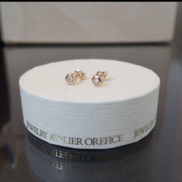 orefice 「ハニー」ピアス K18PG ペア レディースのアクセサリー(ピアス)の商品写真