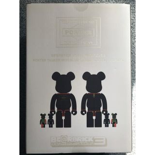 メディコムトイ(MEDICOM TOY)のBE@RBRICK TANKER IRON BLUE 100%&400%(キャラクターグッズ)