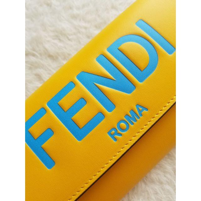 FENDI(フェンディ)のFENDI フェンディ ロゴ コンチネンタル 長財布 レディースのファッション小物(財布)の商品写真