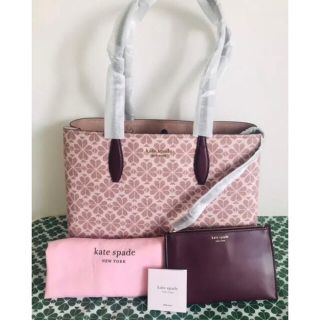 ケイトスペードニューヨーク(kate spade new york)のさとぴん☆さま専用　Kate spade トートバッグ　完売品　スペードフラワー(トートバッグ)