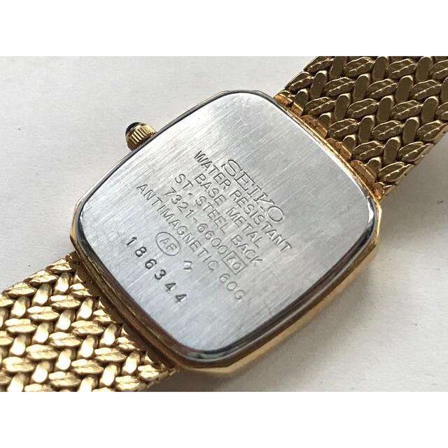 SEIKO(セイコー)のSEIKO★セイコー　エクセリーヌ　クォーツ　レディース　ブレス　金色　ゴールド レディースのファッション小物(腕時計)の商品写真