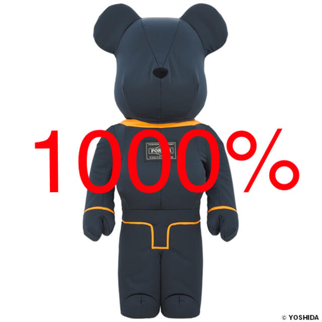 新品 BE@RBRICK PORTER TANKER 1000％