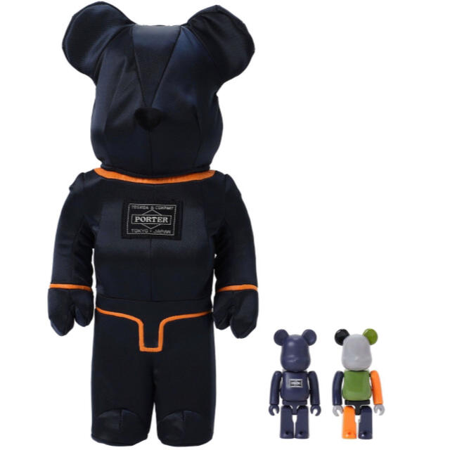 BE@RBRICK PORER TANKER BLUE 100% & 400%