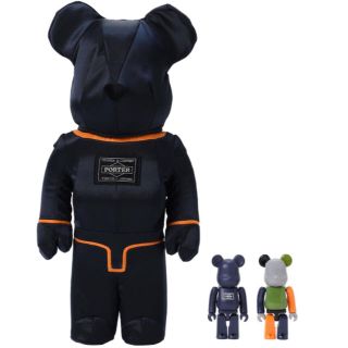 ポーター(PORTER)のBE@RBRICK TANKER IRON BLUE 100% & 400%(その他)