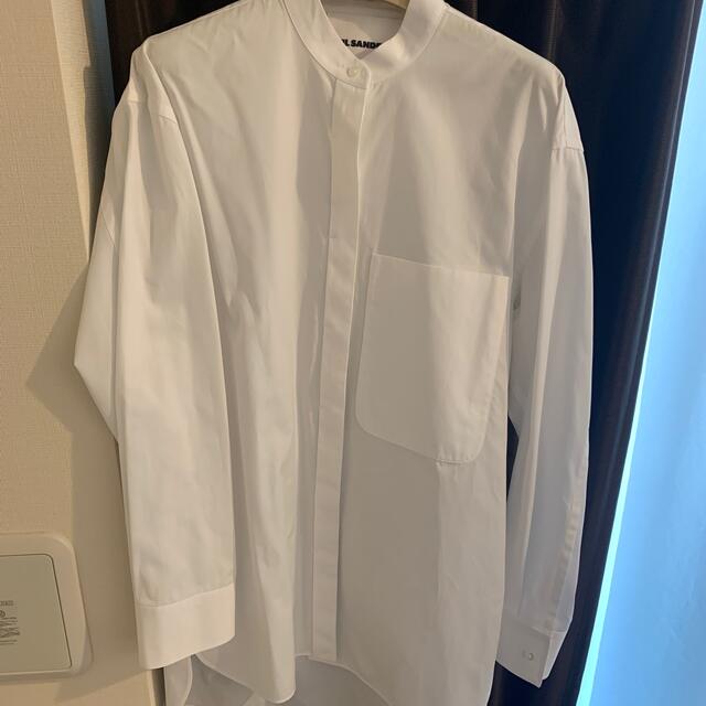 得価正規店 新品☆18SS JIL SANDER ジルサンダー バンドカラーシャツ