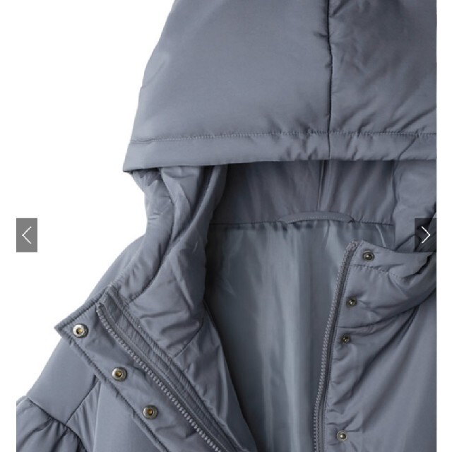 GRL(グレイル)の中綿モンスターパーカー アイボリー レディースのジャケット/アウター(ダウンジャケット)の商品写真