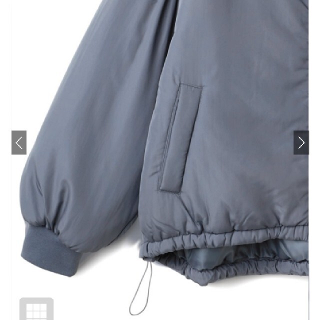 GRL(グレイル)の中綿モンスターパーカー アイボリー レディースのジャケット/アウター(ダウンジャケット)の商品写真