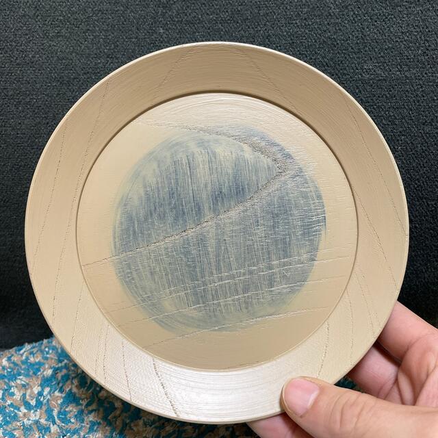 三谷龍二 白漆塗り 木製皿