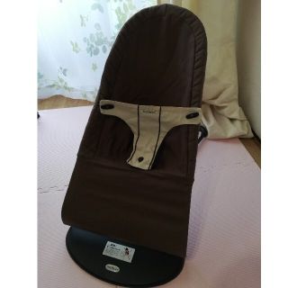 ベビービョルン(BABYBJORN)のバウンサー baby bjorn 匿名配送 箱説明書なし ブラウン リバーシブル(その他)