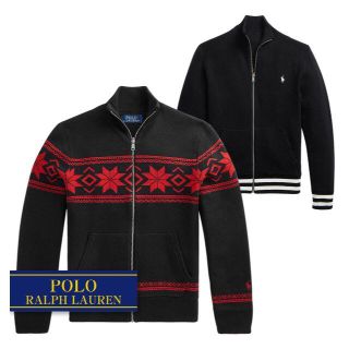 ラルフローレン(Ralph Lauren)の☆新品☆140 ラルフローレン リバーシブルセーター ブラック 2438(ジャケット/上着)