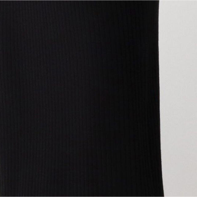 OPAQUE.CLIP(オペークドットクリップ)のリブニットレイヤードスカートパンツ レディースのスカート(ロングスカート)の商品写真