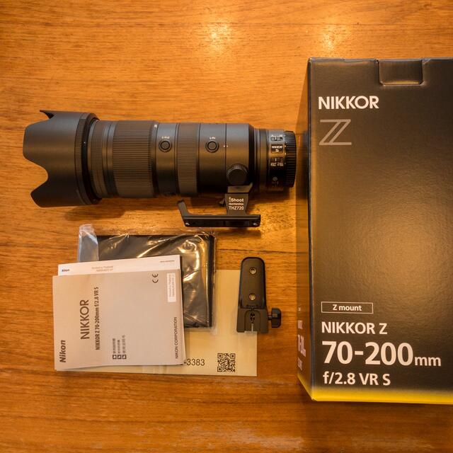 都内で Z 【しょうゆさま専用】NIKKOR - Nikon 70-200mm おまけ付 S VR レンズ(ズーム)