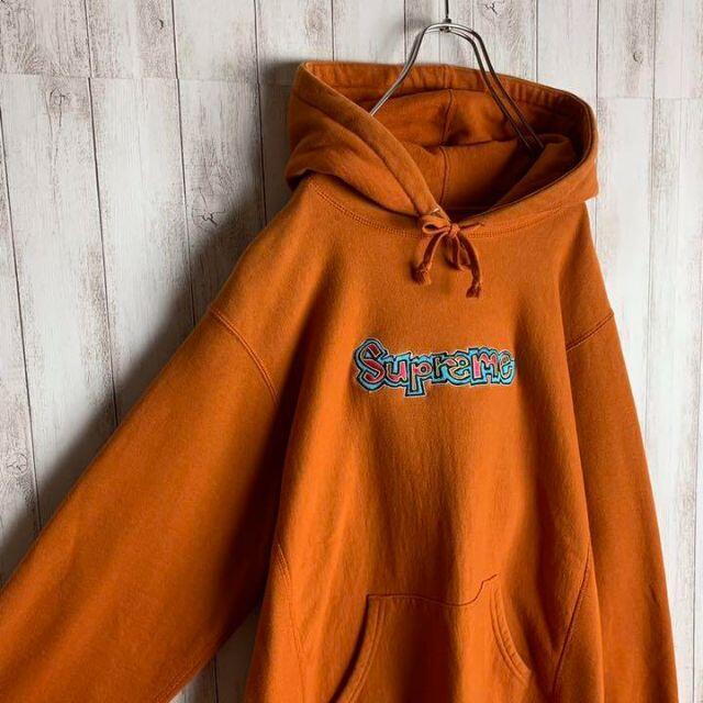 Supreme スクリプト パーカ レアカラー-