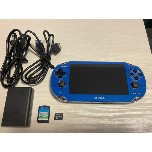 ゲームソフト/ゲーム機本体PlayStationVITA PCH-1000 ZA04＋みんGOL6