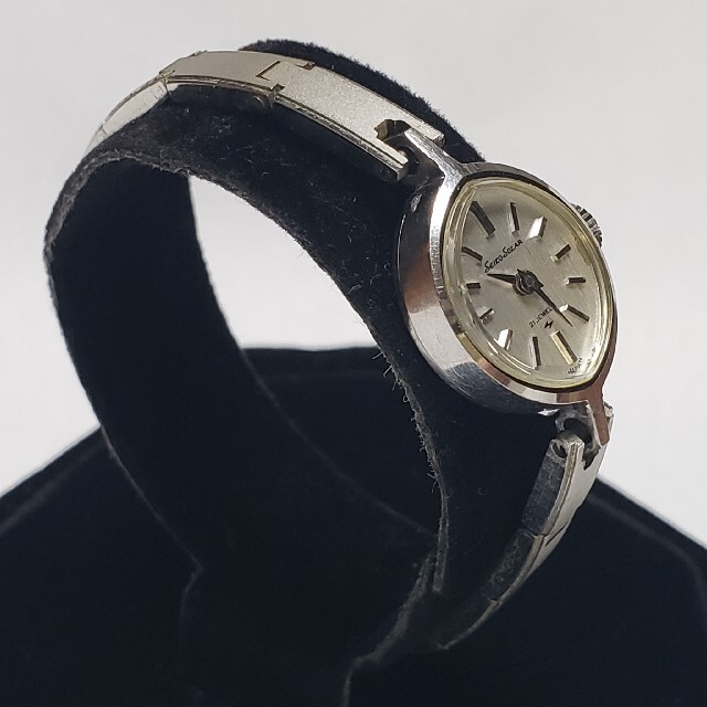 アンティーク SEIKO 手巻き ネックレス レディース キレイな 時計