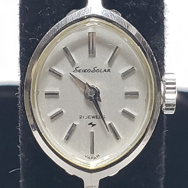 SEIKO - ☆SEIKO SOLAR☆14KWG☆21JEWELS☆手巻き☆アンティーク SEIKO - ☆SEIKO SOLAR☆14KWG☆21JEWELS☆手巻き☆アンティーク