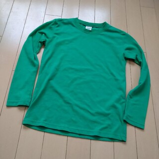 スキップランド(Skip Land)のskiplandスキップランド130緑グリーンロンTインナーや重ね着にも◎(Tシャツ/カットソー)