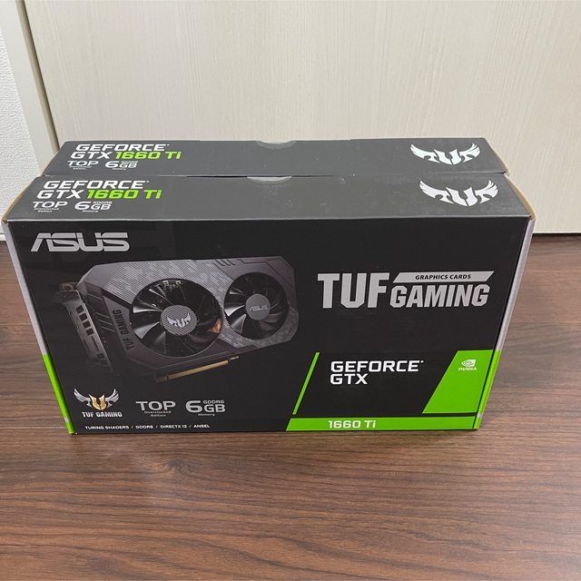 【新品】ASUS TUF-GTX1660TI-T6G-EVO-GAMING