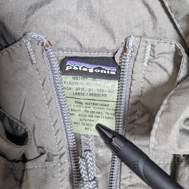 【デッドストック】patagonia pcu L4 LR ウィンドシャツmars