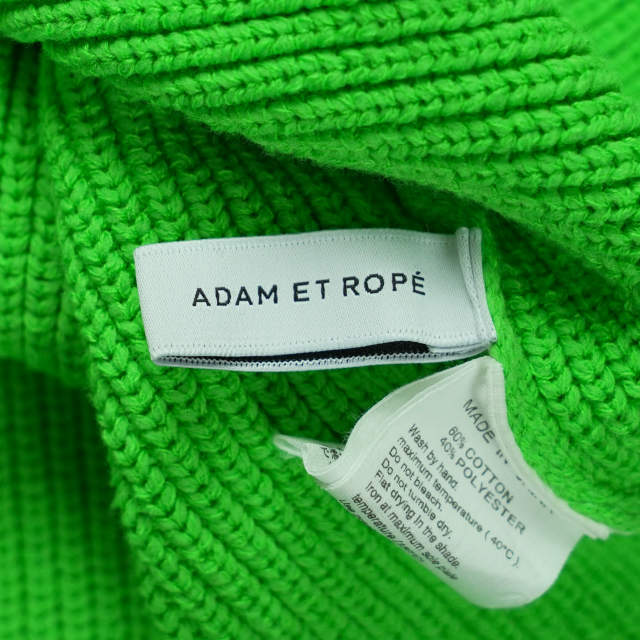 Adam et Rope'(アダムエロぺ)のADAM ET ROPE 21SS セーラーカラー畦ニット レディース レディースのトップス(ニット/セーター)の商品写真