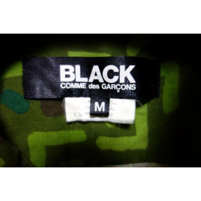 BLACK COMME des GARCONS(ブラックコムデギャルソン)の★良品★ブラックコムデギャルソン　ツイード切替カモフラシャツ メンズのトップス(シャツ)の商品写真