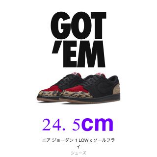 ナイキ(NIKE)のわた鍋様専用　Sole Fly × Nike Air Jordan 1 Low (スニーカー)