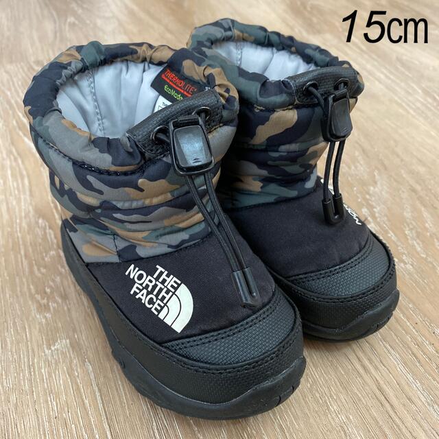 THE NORTH FACE(ザノースフェイス)の【ザノースフェイス】ヌプシブーツ 15㎝ キッズ/ベビー/マタニティのキッズ靴/シューズ(15cm~)(ブーツ)の商品写真