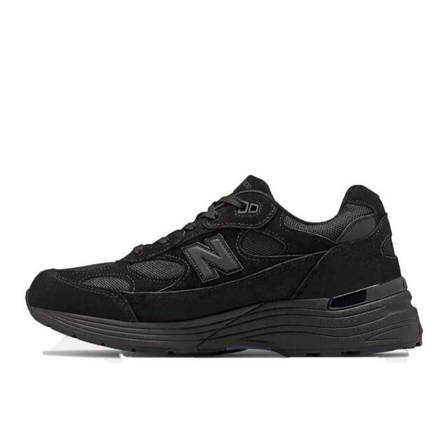 限定値下げNew balance 992 triple blackメンズ